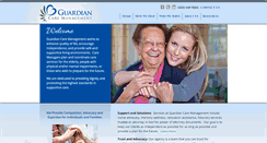 Desktop Screenshot of guardiancaremanagement.com